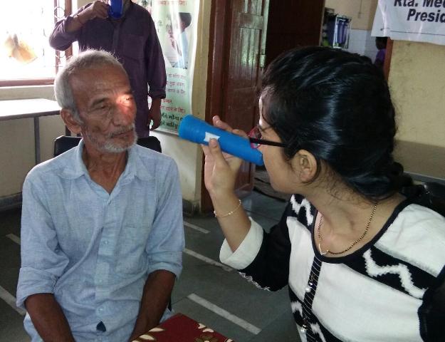 12 sep 2016 vruddhashram eye checkup