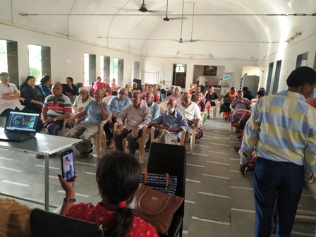 21 June old age home visit