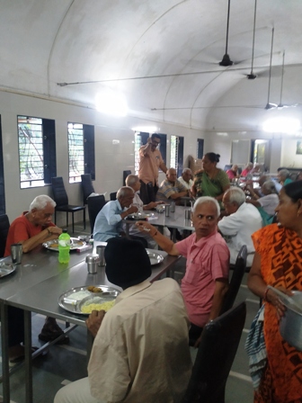 3 May 2023 Lunch at old age home