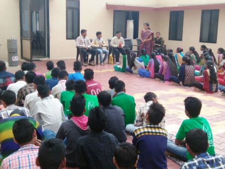 5th Feb 2017 -10th Std. Seminar in Girls...