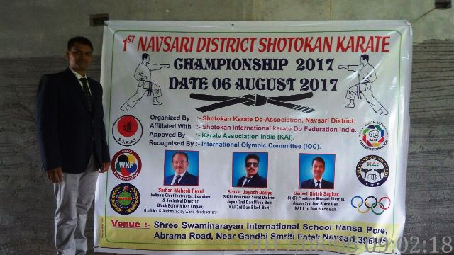 6th Aug  2017 - Swaminarayan Sch Karate