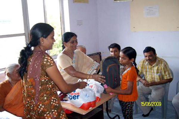 children Food Kit given in Navsari